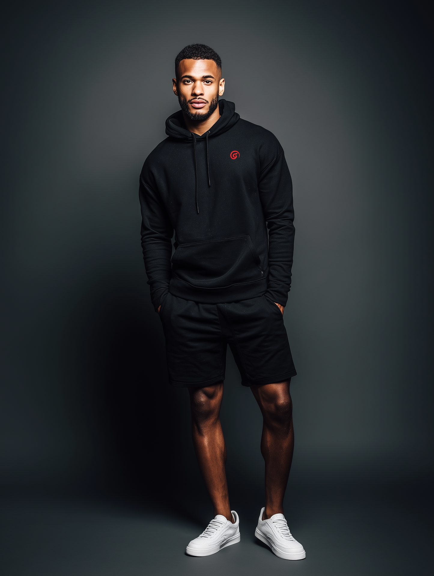 Lightweight Hoodie – Black