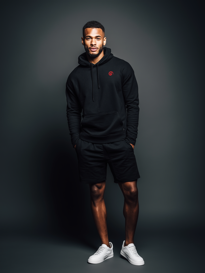 Lightweight Hoodie – Black